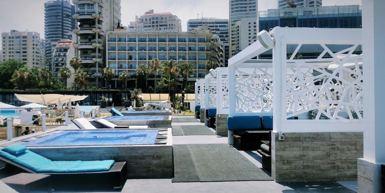 Riviera Hotel And Beach Lounge, Beirut Exterior foto