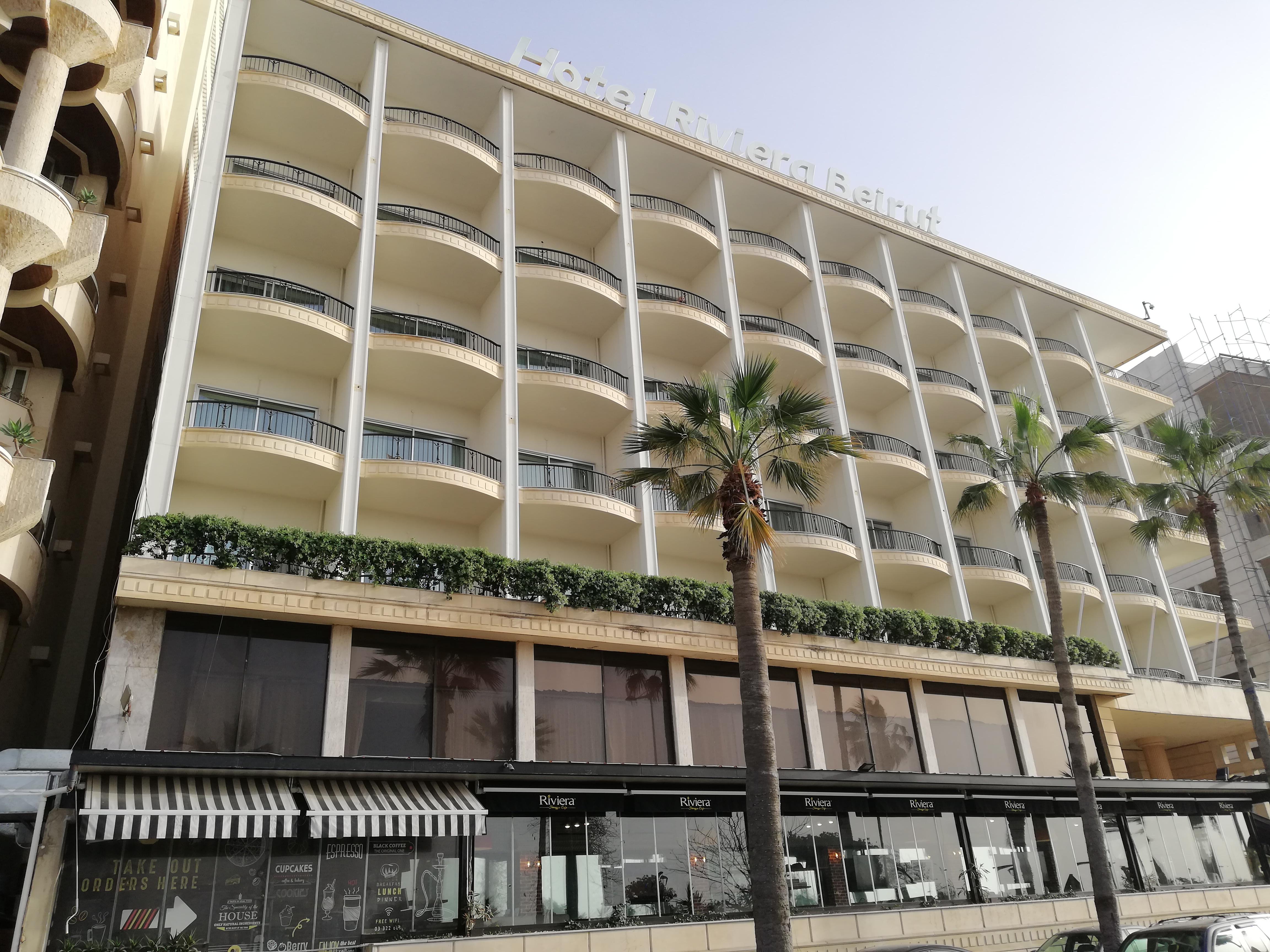 Riviera Hotel And Beach Lounge, Beirut Exterior foto